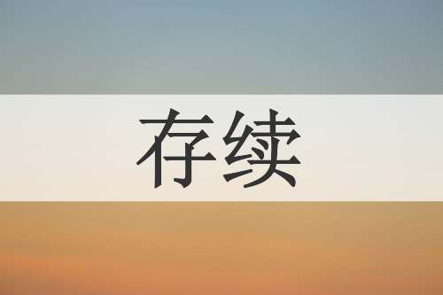 存续