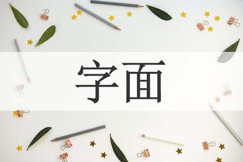 字面