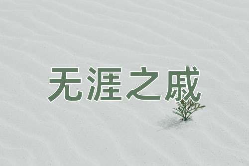 成语无涯之戚