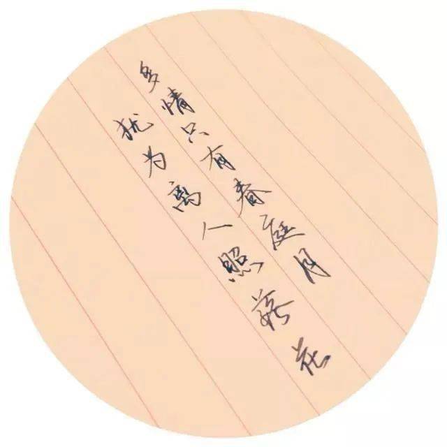 有关写字的诗词