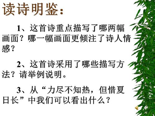 十首简单的课外古诗词