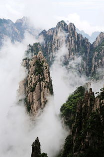 描写黄山的诗句,黄山归来不看山的完整诗句,黄山之后再无山的诗句