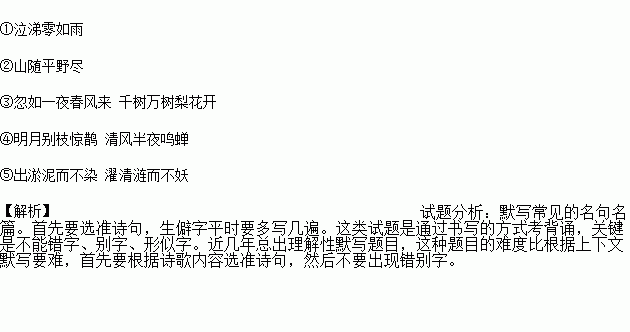 不与世俗同流合污的诗句,不与人同流合污的诗句,形容不同流合污的诗句